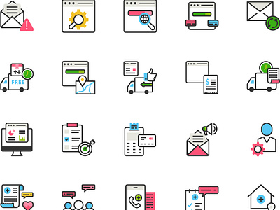 Seo 6 Filled Outline 43 design icon icon app icon set icons icons design icons set illustration illustrations illustrator search search engine optimization search engine optimizing seo seo marketing seo services technology user interface vector vectors