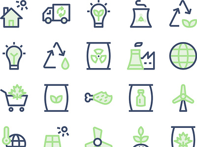 Ecology - Filled Outline art work design enviroment green energy icon icon app icon set icon sets icons icons set illustration illustrations illustrator user interface vector vectors