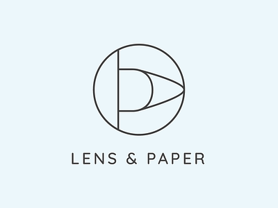 Logo Lens & Paper