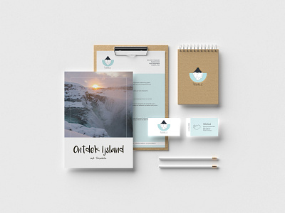 Corporate identity for a travel agency blue branding corporate identity corporate identity design graphic design print soft tourism travel travel agency