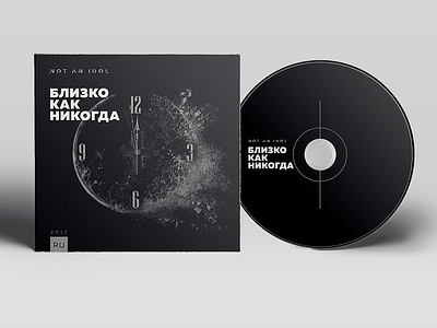 Notanidol CD anniversary band branding cd cg dark design identity logo