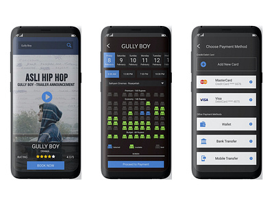 Movie Ticket booking app