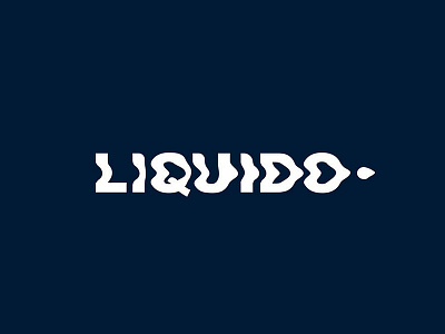 Liquido // Brand Identity brand identity branding graphic design liquid logo logodesign monogram type typography