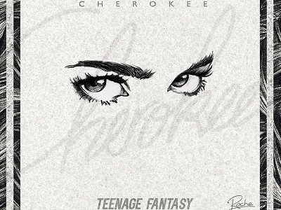 Teenage Fantasy album cherokee cherokee music cover art fashion illustration