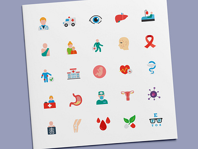Medical & Health Care Icons doctor health health care healthcare hospital icon icon design icon set icons medical