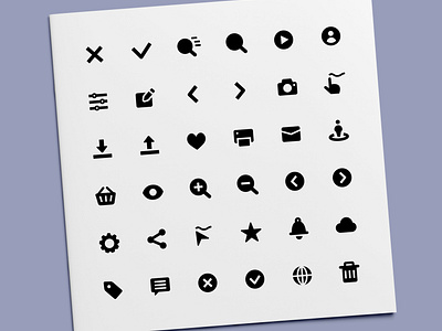 User Interface Icons