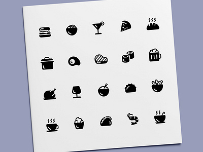 Restaurant Food Icons