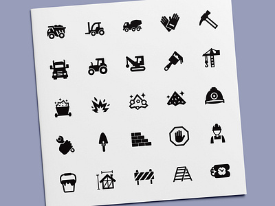 Construction & Mining Icons