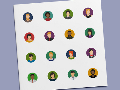 Avatar Icons account avatar icon icon design icon set icons people person profile ui user vector