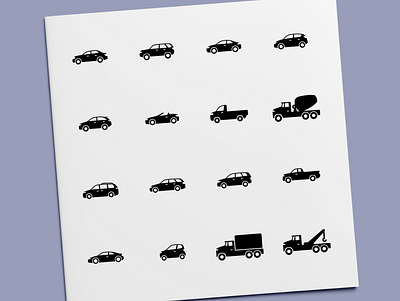 Types of Cars Icons auto automobile automotive car icon icon design icon set icons transport transportation vehicle