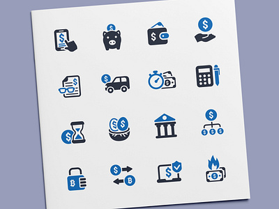 Business Finance Icons