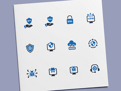 Network Security Icons antivirus hacker icon icon design icon set icons internet network security