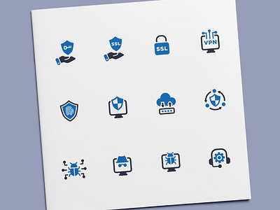 Network Security Icons