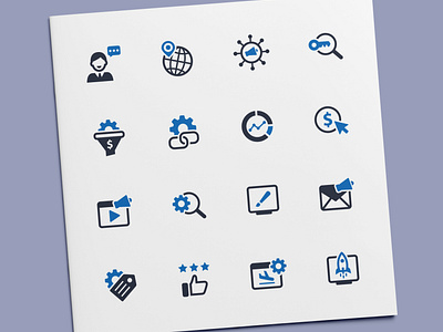 Search Engine Optimization Icons