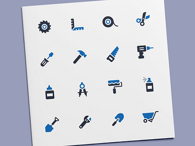 Working Tools Icons equipment icon icon design icon set icons kit tool toolbox tools working