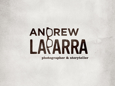 Andrew Laparra Branding (Version 1) branding logo typography