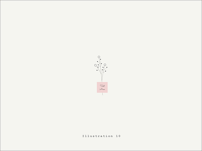 Illustration 10 design enlightenment flower illustration logo minimal shape tree vector