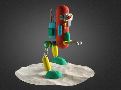 Plasticine Robo