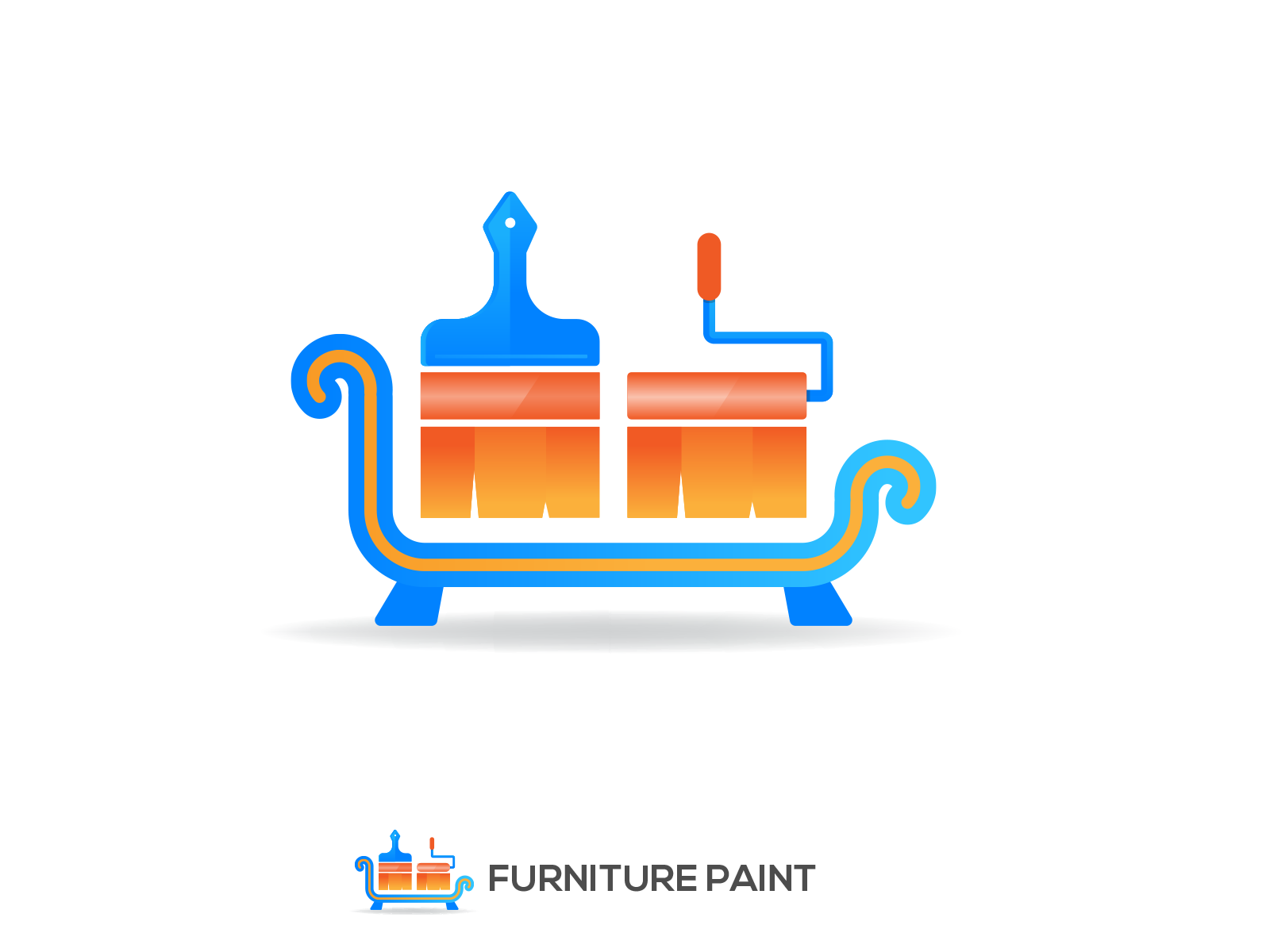 Paint Store Colorfull Logo Design - DesignStudio