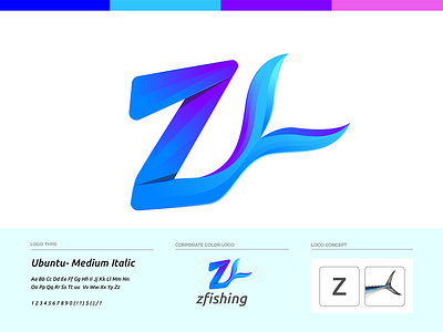 z fishing Logo Design