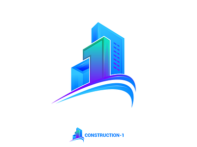 Construction 1 1 brand guideline brand identity branding building constraction developer home illustration logo logo design number number 1 one real estate