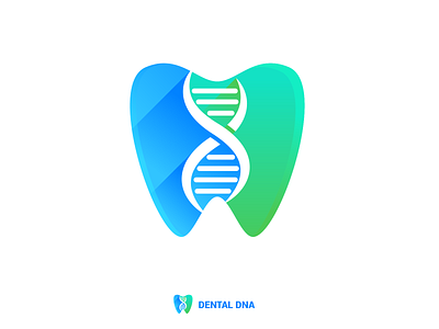 Dental DNA Logo Design brand guide brand guideline brand identity branding dental design dna illustration logo logo design medical tooth