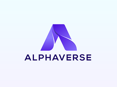 Alphaverse Logo a a letter alphabet alphabet logo brand identity branding design graphic design illustration letter a letter logo logo logo design meta metaverse ui