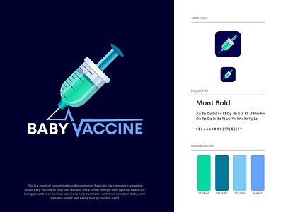 Baby Vaccine Logo Design