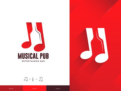 Musical Pub Logo Design