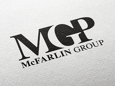 McFarlin Group Logo brand branding design logo