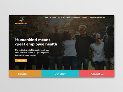 Humankind Health Consulting Website responsive web design webdesign website