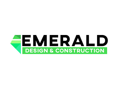 Emerald Logo branding logo typography