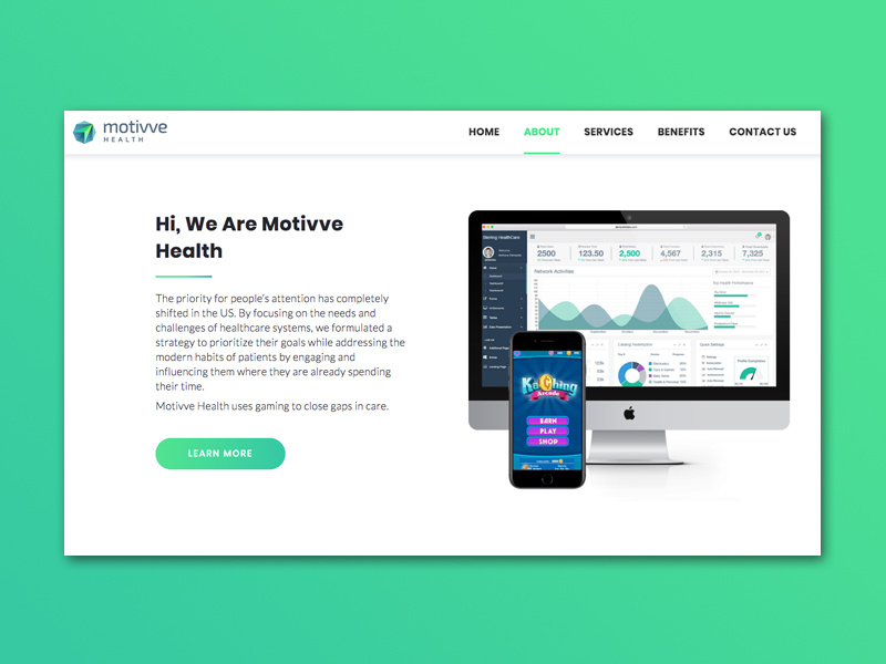 Motivve Website responsive web design website webdesign