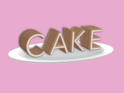 Cake cary zon illustration illustrator