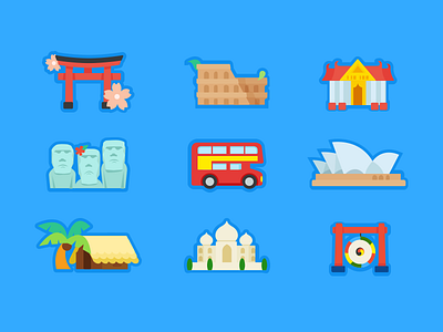 Icons For Trip