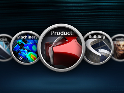 Badge autodesk btn button icon illustration ui website