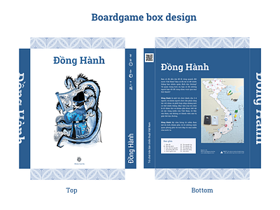 Dong Hanh boardgame box design boardgame box box design donghanh layoutdesign skech uidesign