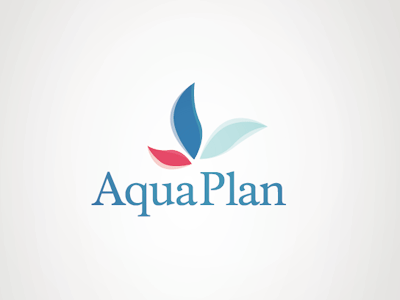 Aquaplan aqua logo wave