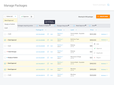 More admin task manager UX