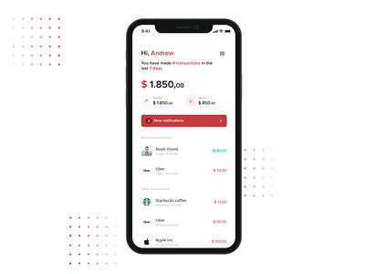 Finance App Visual Exploration