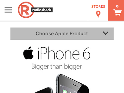 Radioshack Redesign