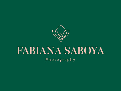 Fabiana Saboya Brand brand delicate idendity logo photographer strong woman