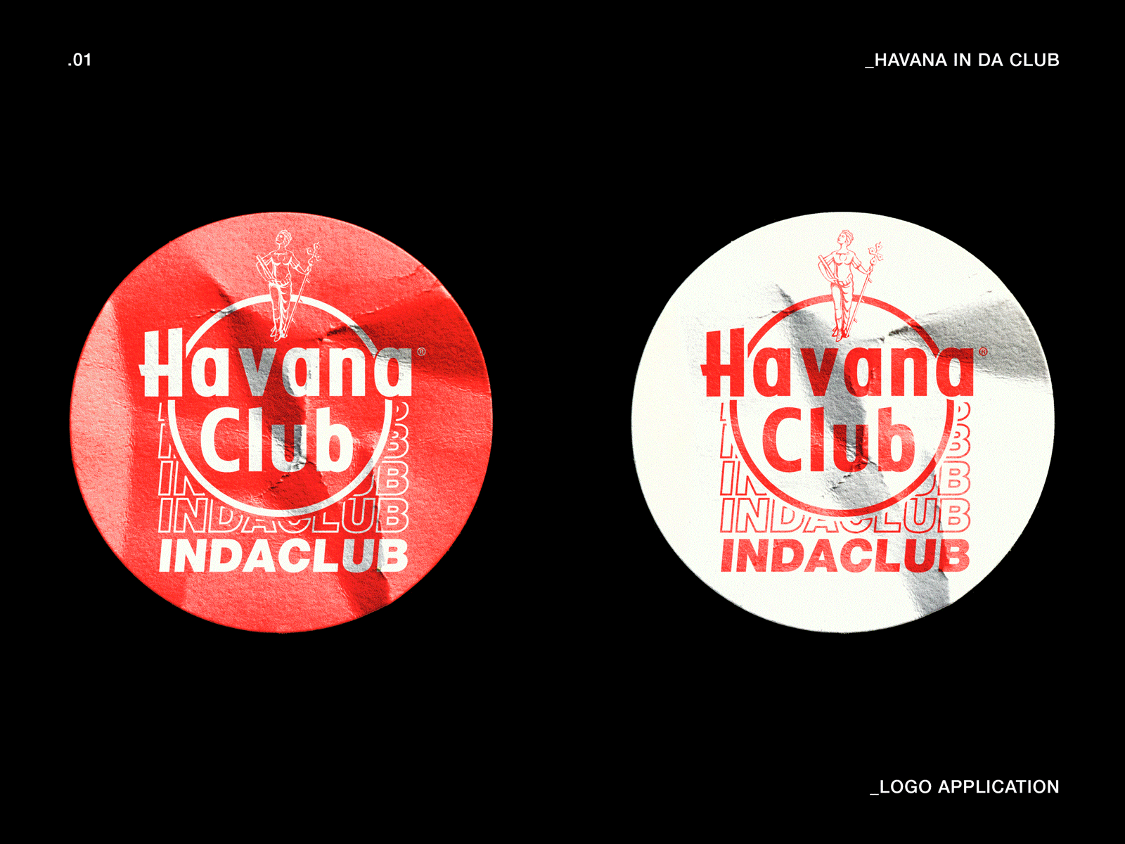 Havana IN DA CLUB branding design graphicdesign logo typography vector