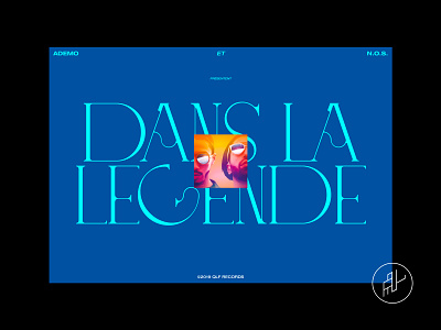 PNL - la discographie artdirection digitaldesign graphicdesign interface lettering music pnl red ui webdesign