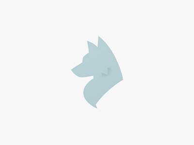 Wolf identity illustration logo wolf