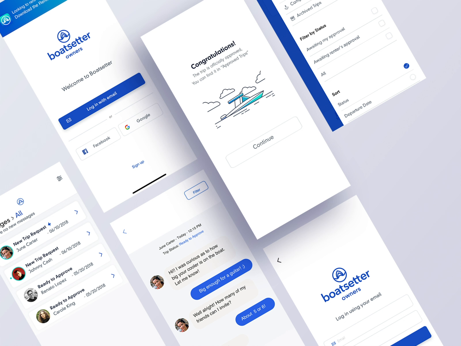 Boatsetter Mobile App by very big things. on Dribbble