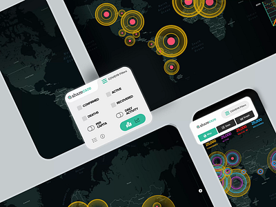 Sharecare COVID-19 Map animation app design coronavirus covid covid 19 covid 19 covid19 design digital health health healthcare healthcare technology heath tech interaction design map maps telehealth ui ux web