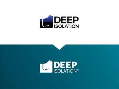 Deep Isolation Branding Evolution brand branding branding design color company design identity logo logo design logo evolution marketing agency rebrand