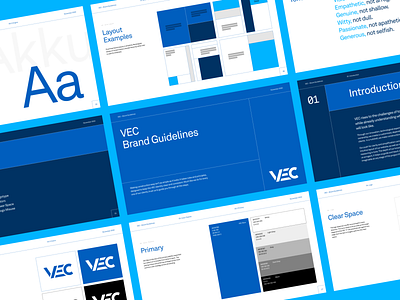 Brand Guidelines – VEC brand branding branding design company design identity