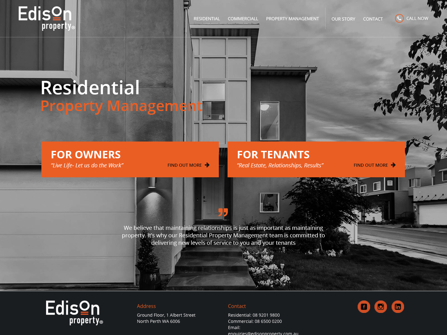 Edison Property by Adam Beattie on Dribbble